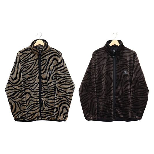 South2 West8 : Piping Jacket - Poly Fleece / Printed