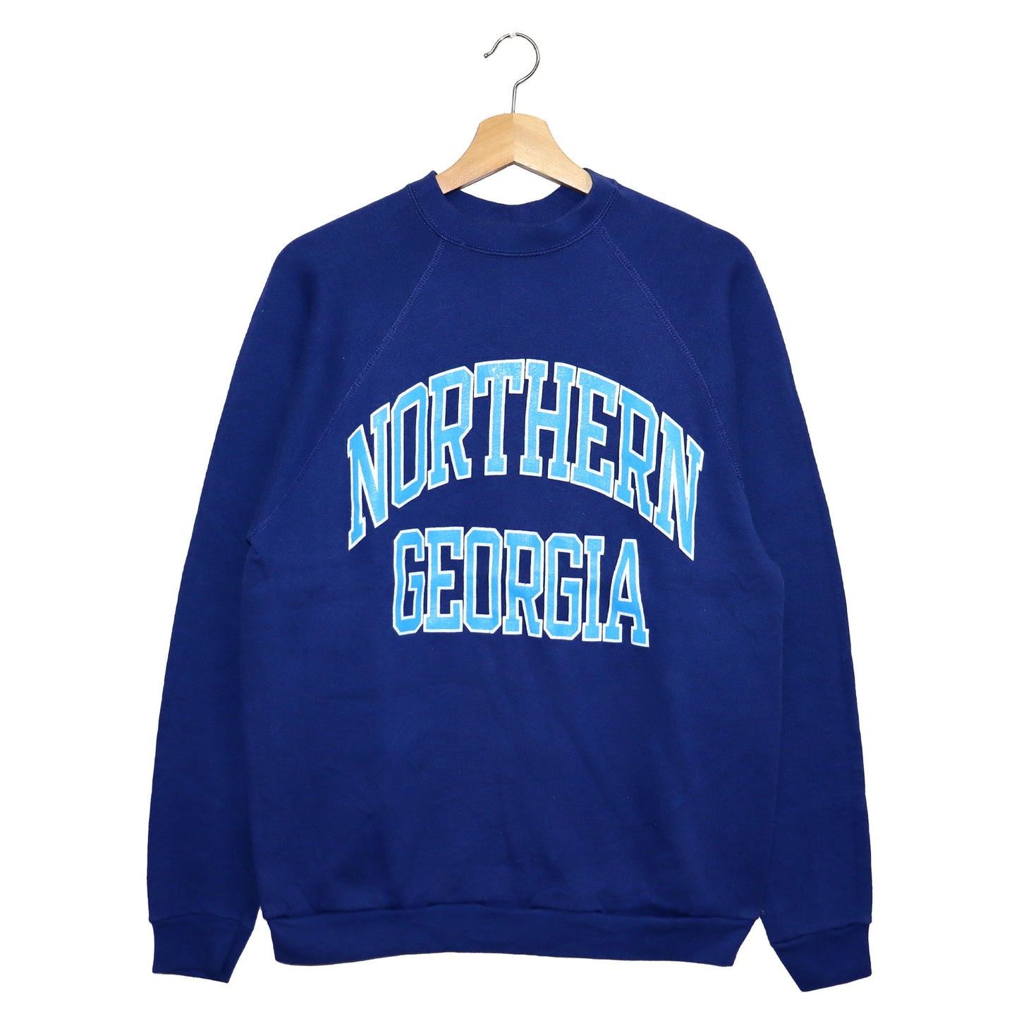 COPYCAT : (Tultex) "North Georgia" L/S Sweat - Blue×Lt.Blue #1
