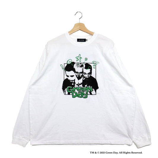 GOOD ROCK SPEED: GREEN DAY BIG L/S TEE