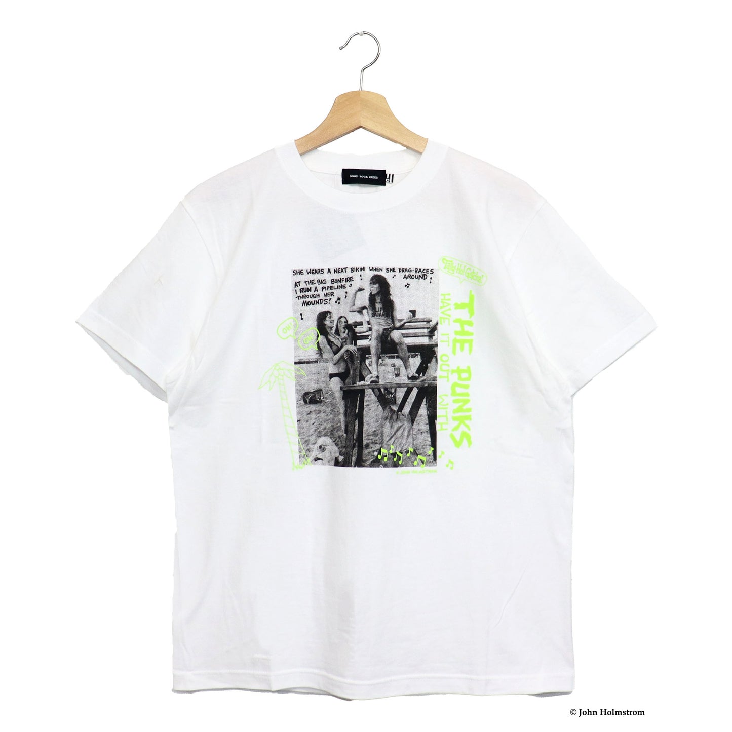 GOOD ROCK SPEED: John Holmstrom | THE PUNKS S/S TEE