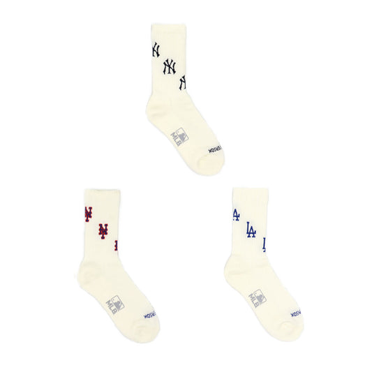 MLB×ROSTER SOX: MLB-135 MLB TEAM 3LOGO SOCKS