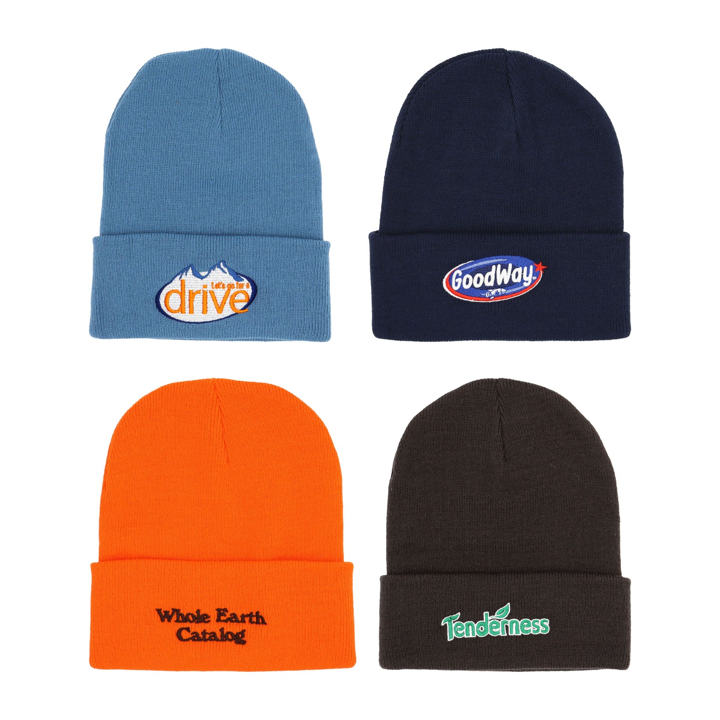 INFIELDER DESIGN : C-596 EMB KNIT CAP