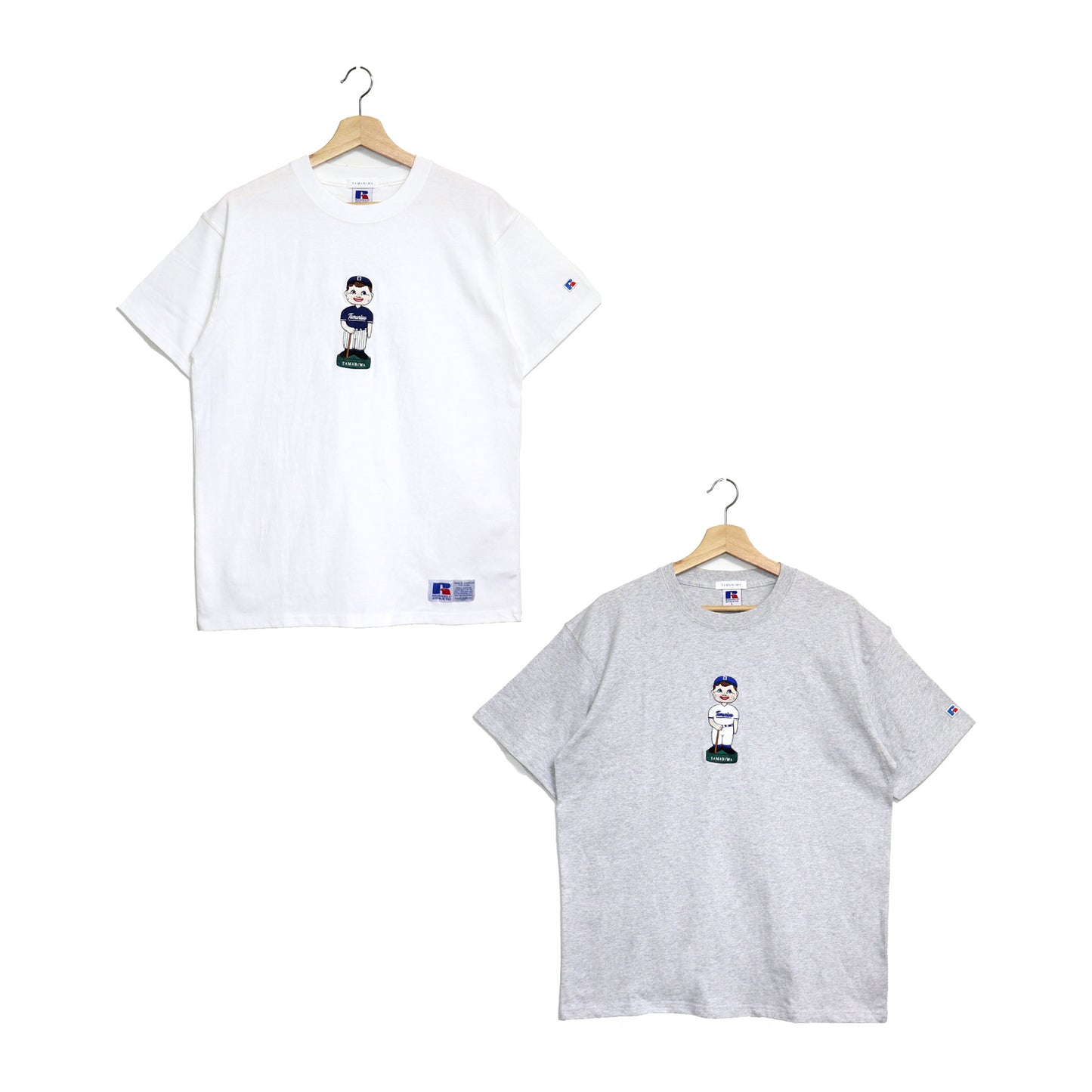 TAMANIWA×RUSSELL : TR-2 BH BOY S/S TEE