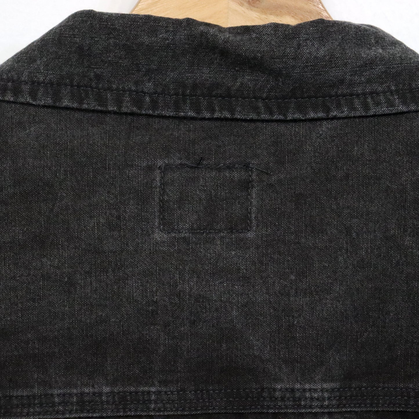 Needles:Zipped Work Jacket - C/L Canvas / Sumi Dye