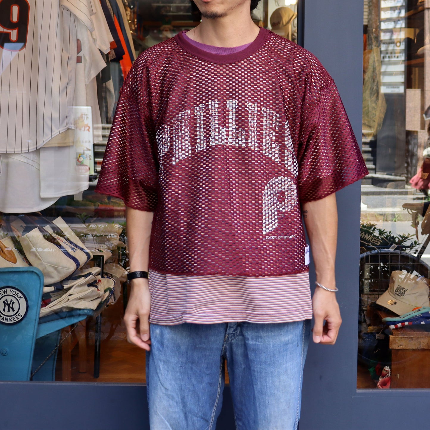 used : (Logo7) Phillies Mesh S/S Tee