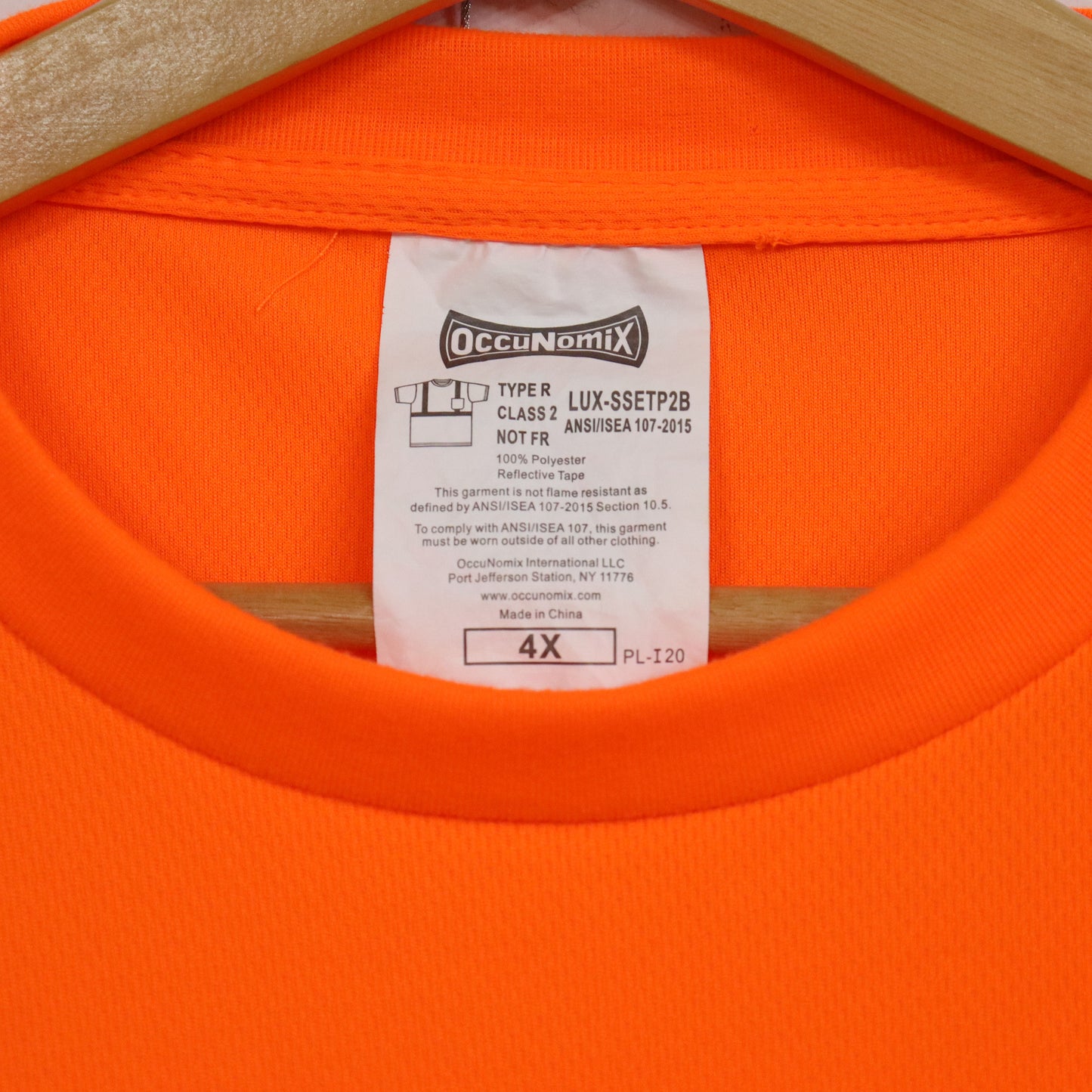used : (OccuNomix) Safety Mesh Work S/S Tee