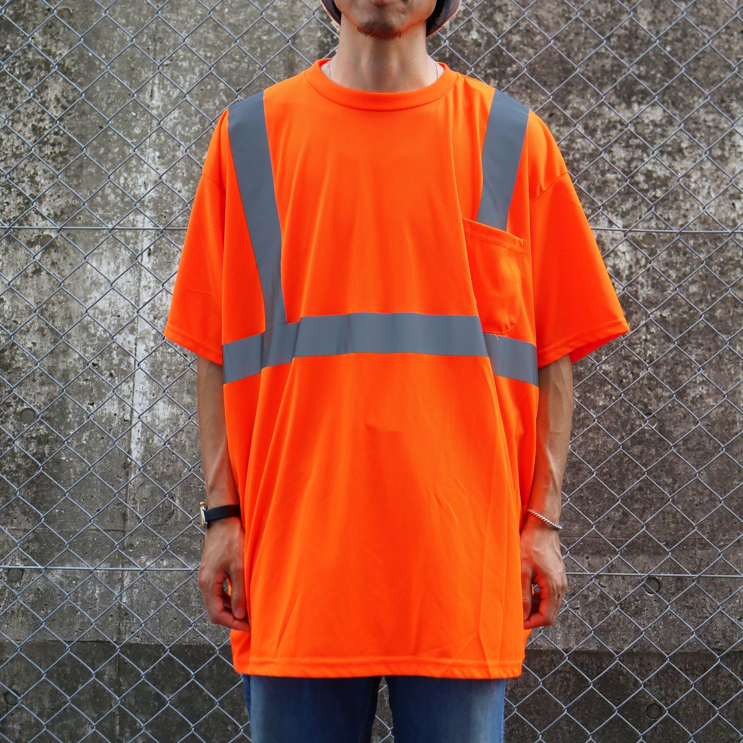 used : (OccuNomix) Safety Mesh Work S/S Tee