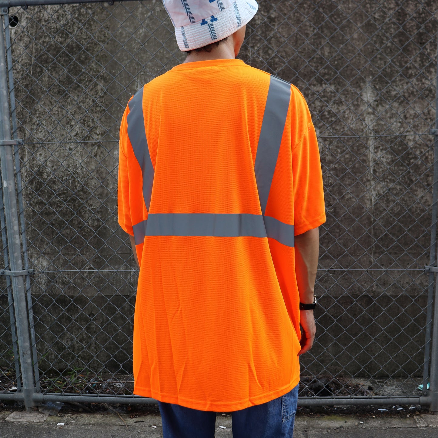 used : (OccuNomix) Safety Mesh Work S/S Tee