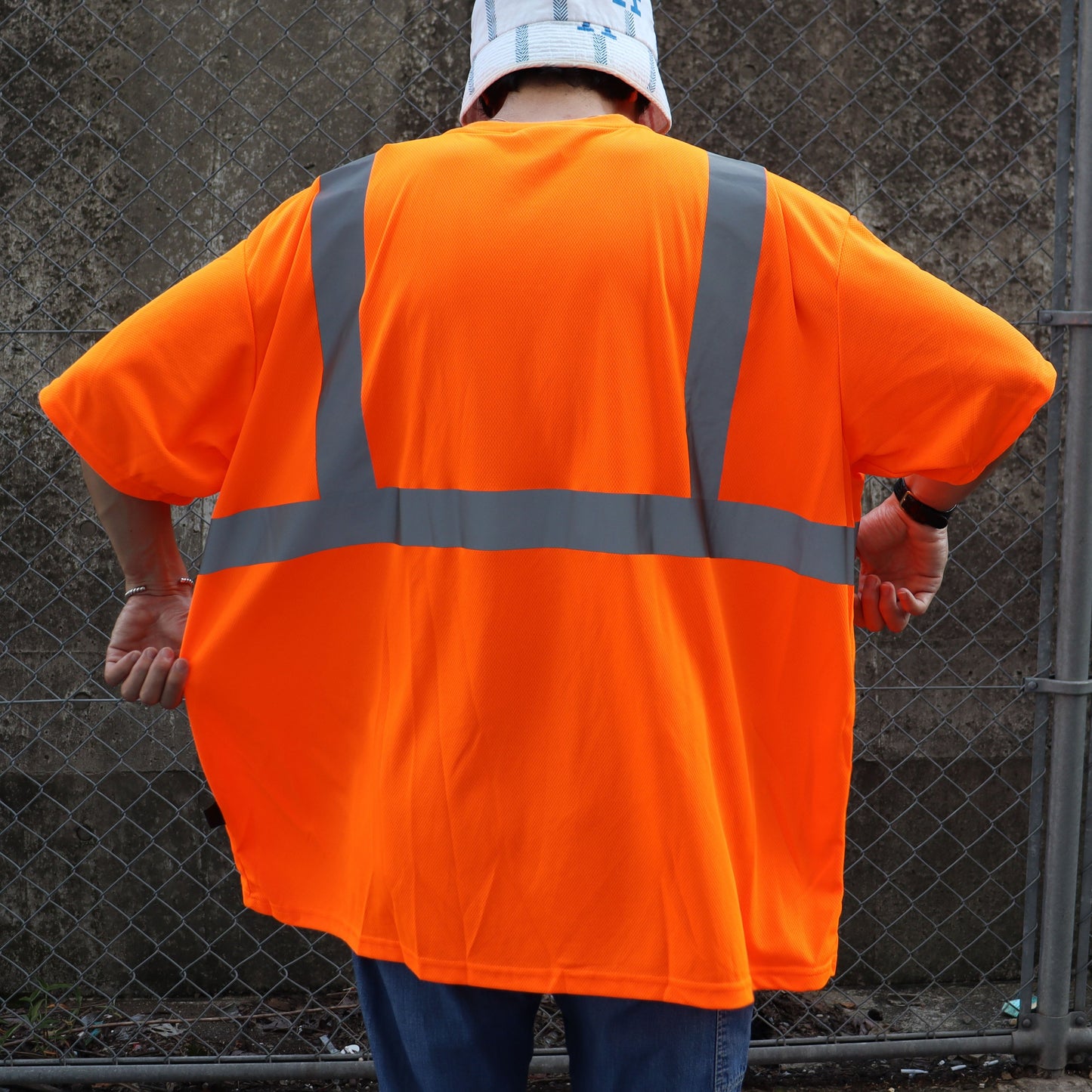 used : (OccuNomix) Safety Mesh Work S/S Tee