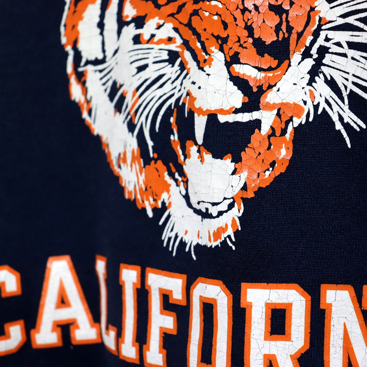 COPY CAT : "CALIFORNIA TIGER" SWEAT - Navy