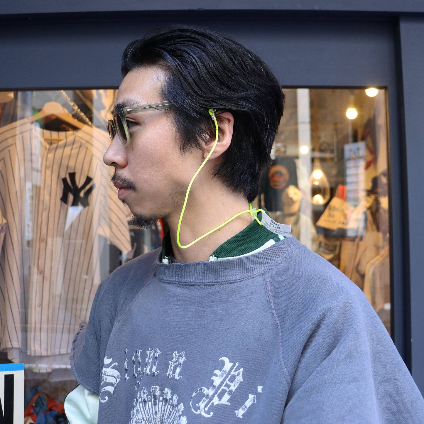 REGGIE HOLDER : Glasses Cord - Reflector