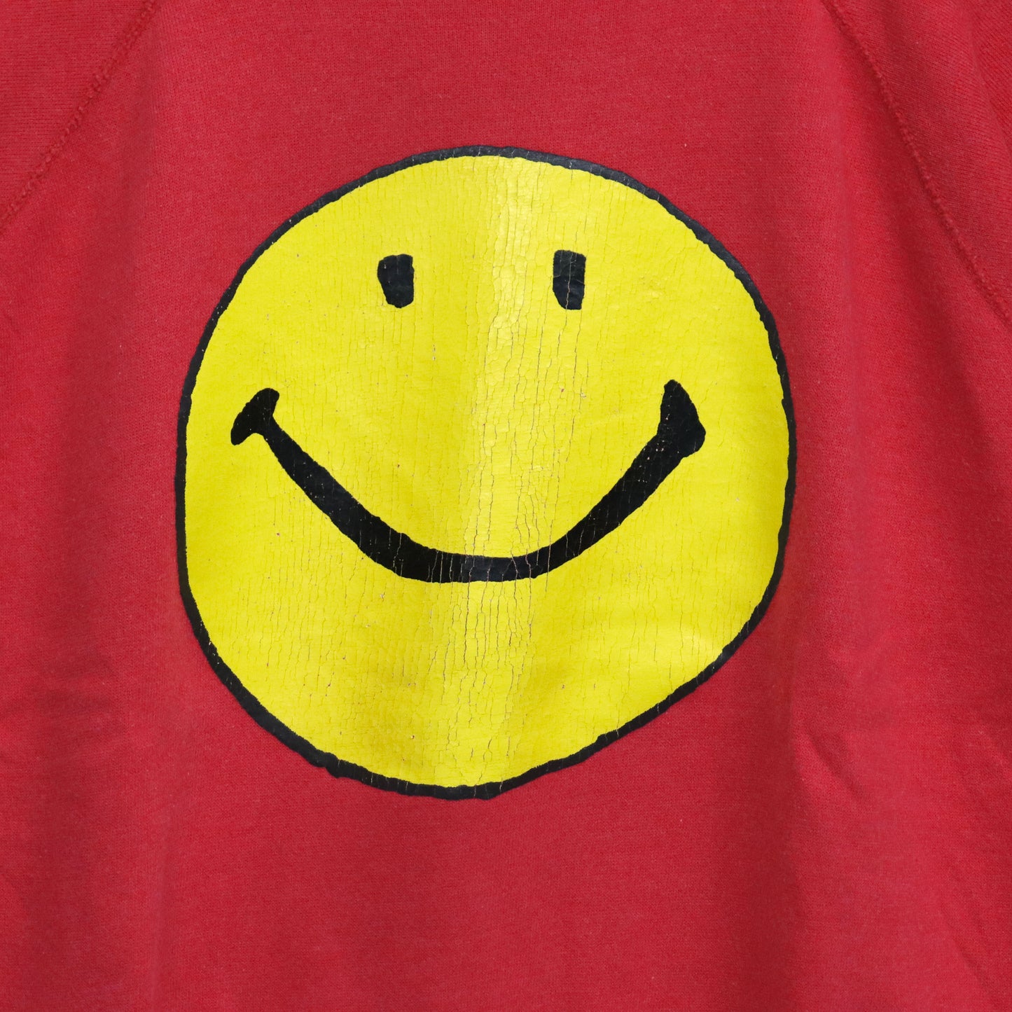 COPY CAT : "SMILE" S/S Sweat - Pink×Yellow