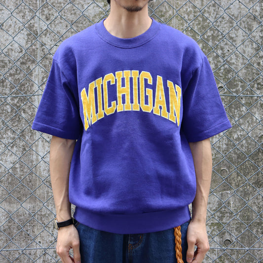 COPY CAT : "SMILE" S/S Sweat - Turquoise×Lt.Blue