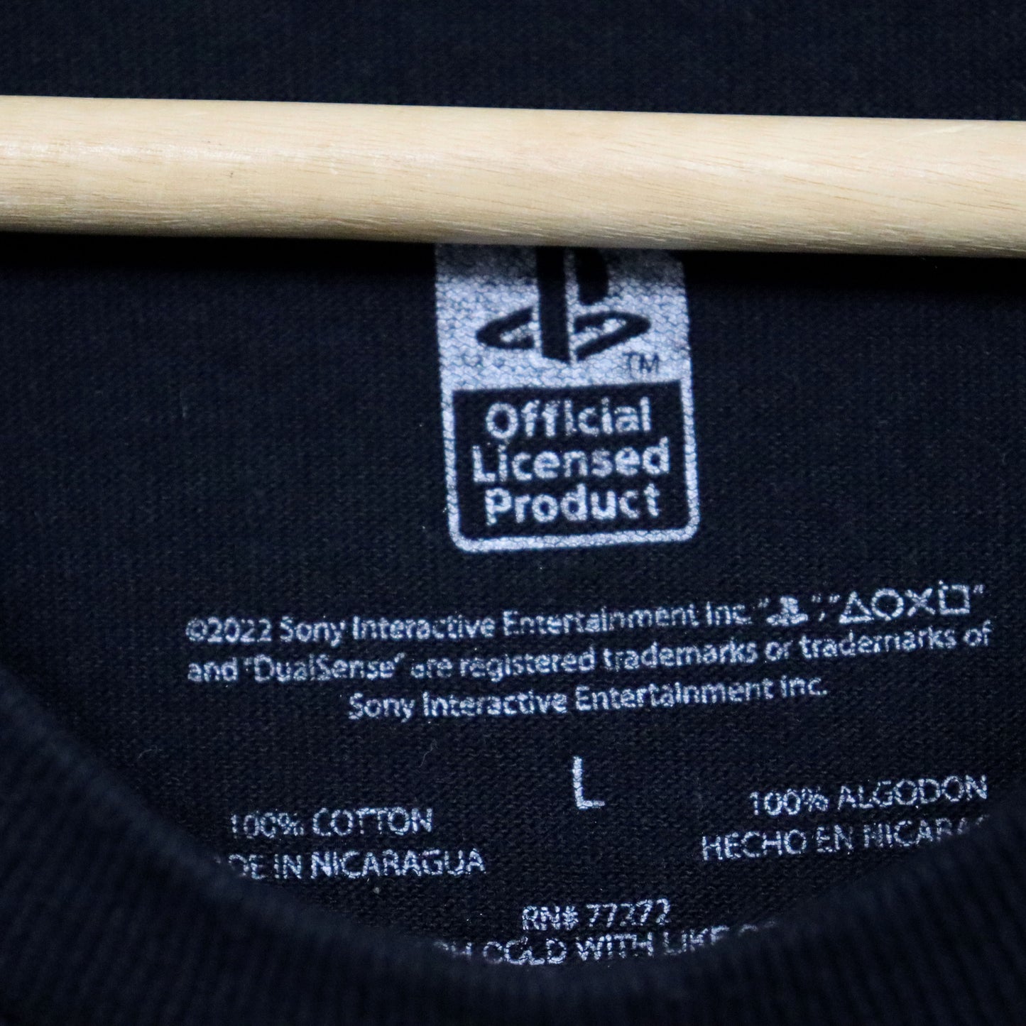 used :  (used) Play Station Logo S/S Tee