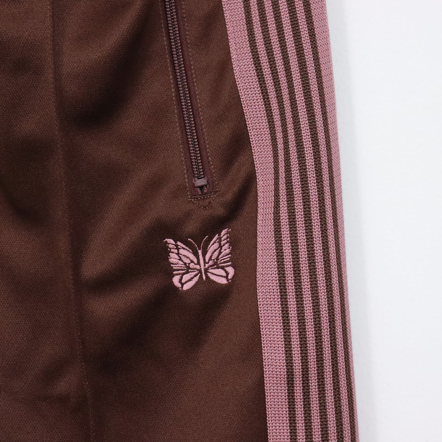 Needles:Track Pant - Poly Smooth【BROWN】