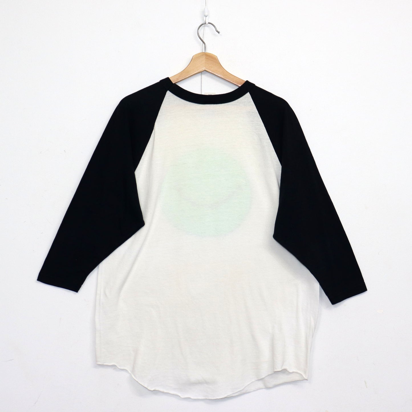 Copycat : Smile Raglan Tee - Black×Green
