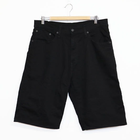 used : (levis) 569 Black Denim Short / W34