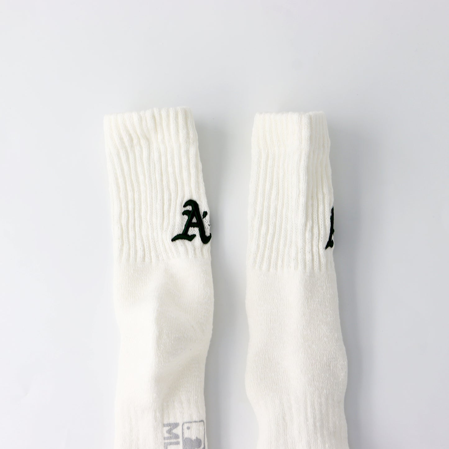 MLB×ROSTER SOX: MLB-128 B3D MLB SOCKS - OAK