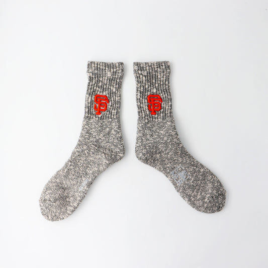 MLB×ROSTER SOX: MLB-128 B3D MLB SOCKS - SFG