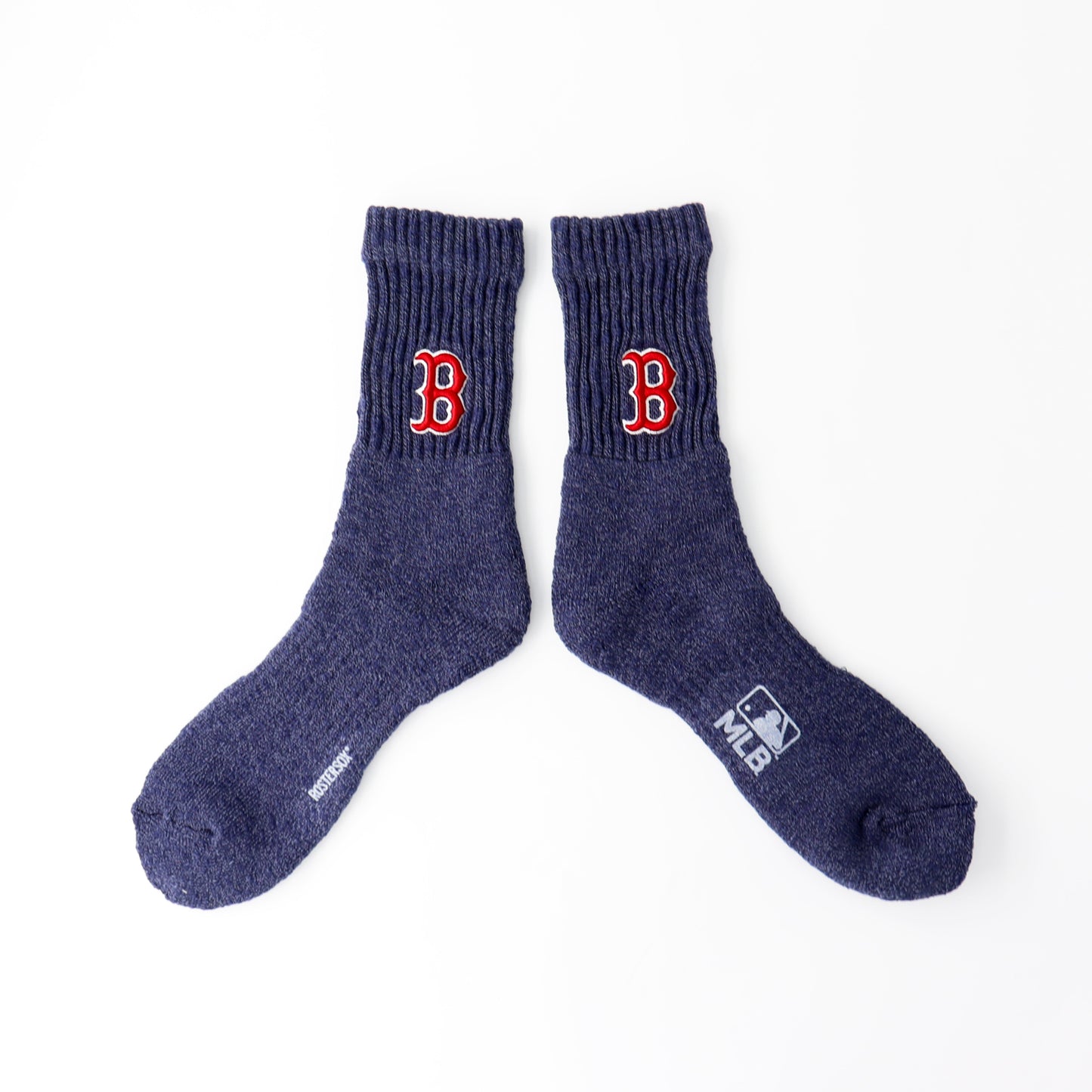 MLB×ROSTER SOX: MLB-128 B3D MLB SOCKS - BOS