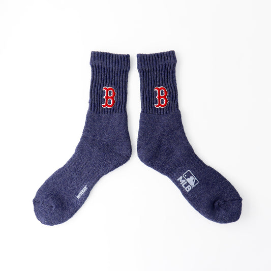 MLB×ROSTER SOX: MLB-128 B3D MLB SOCKS - BOS