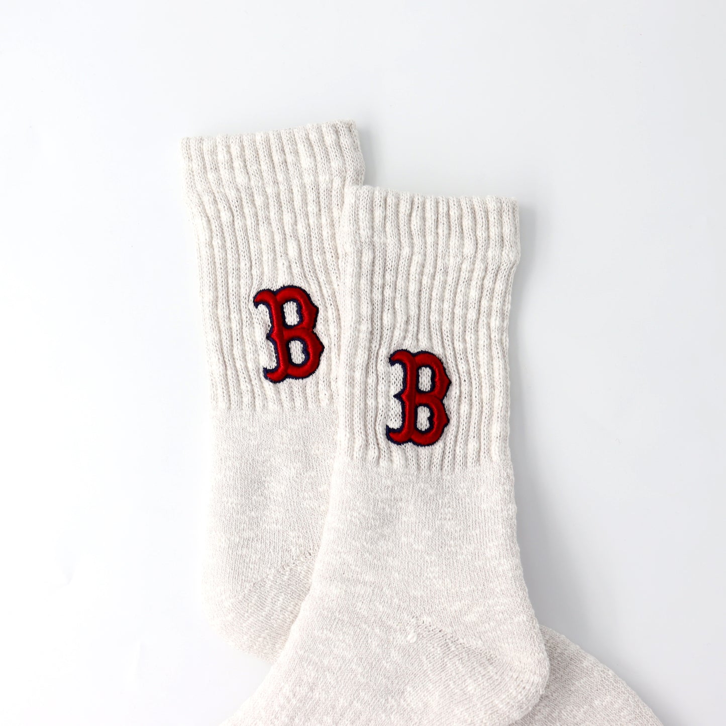 MLB×ROSTER SOX: MLB-128 B3D MLB SOCKS - BOS