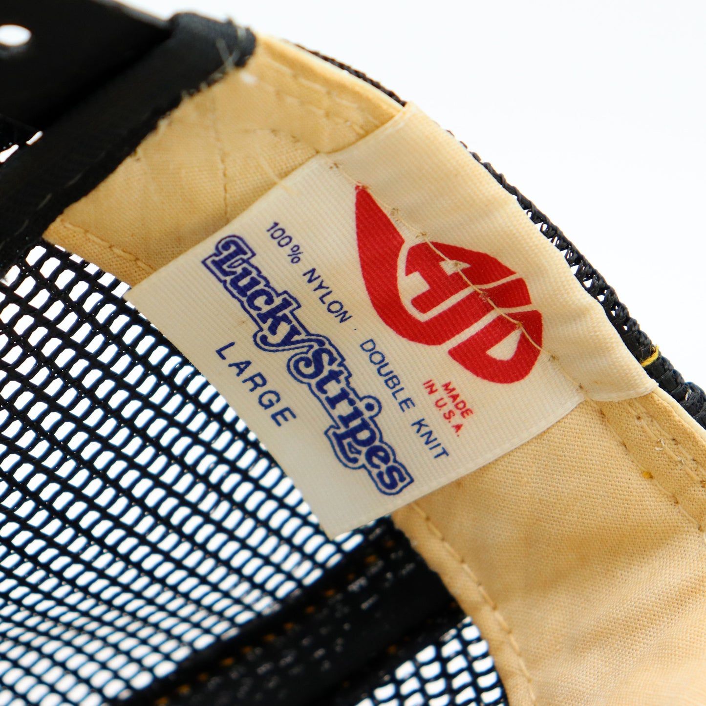 used : (Lucky Stripes) PIT Pirates Mesh Cap 1970s (F)