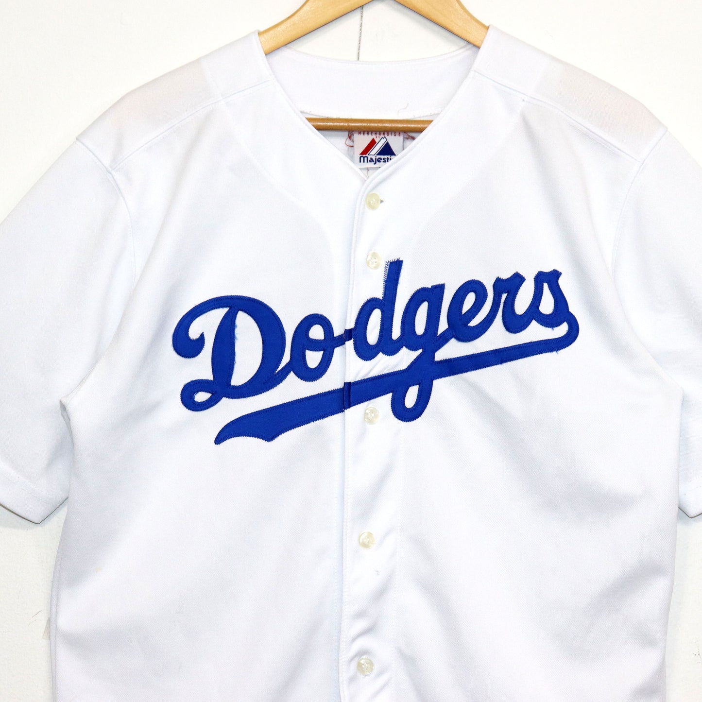 used : (Majestic) LA Dodgers Game Shirt