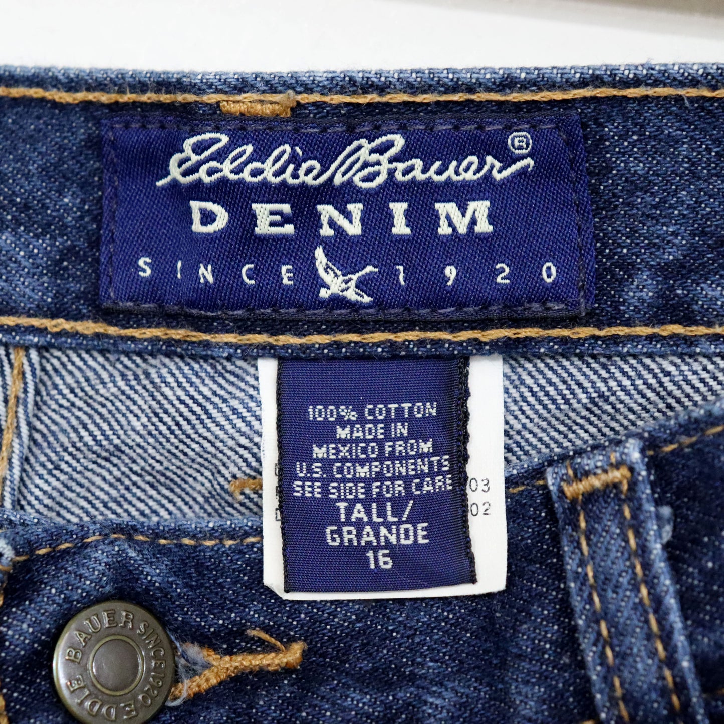 used : (Eddie Bauer) The Original Outdoor Denim Jeans