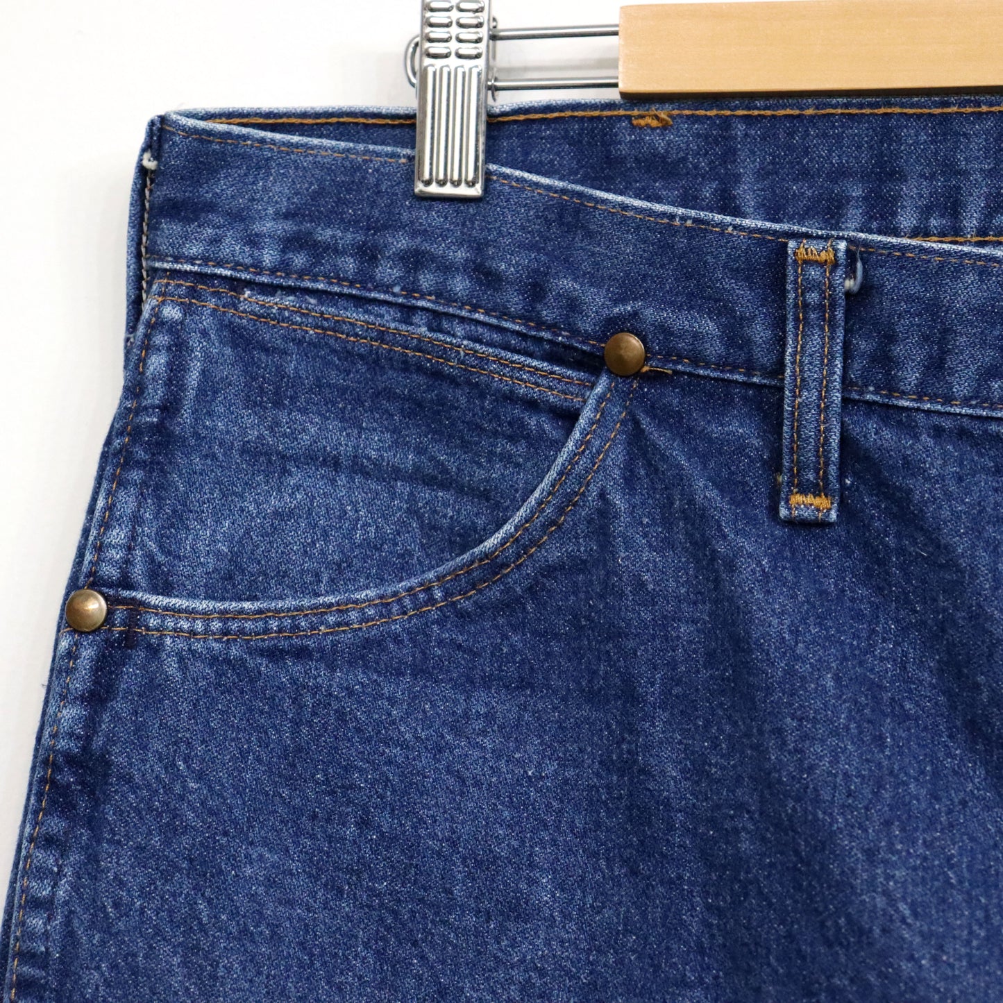 used : (Wrangler) 13MWZ Original Blue Denim Jeans / W40L30 #1