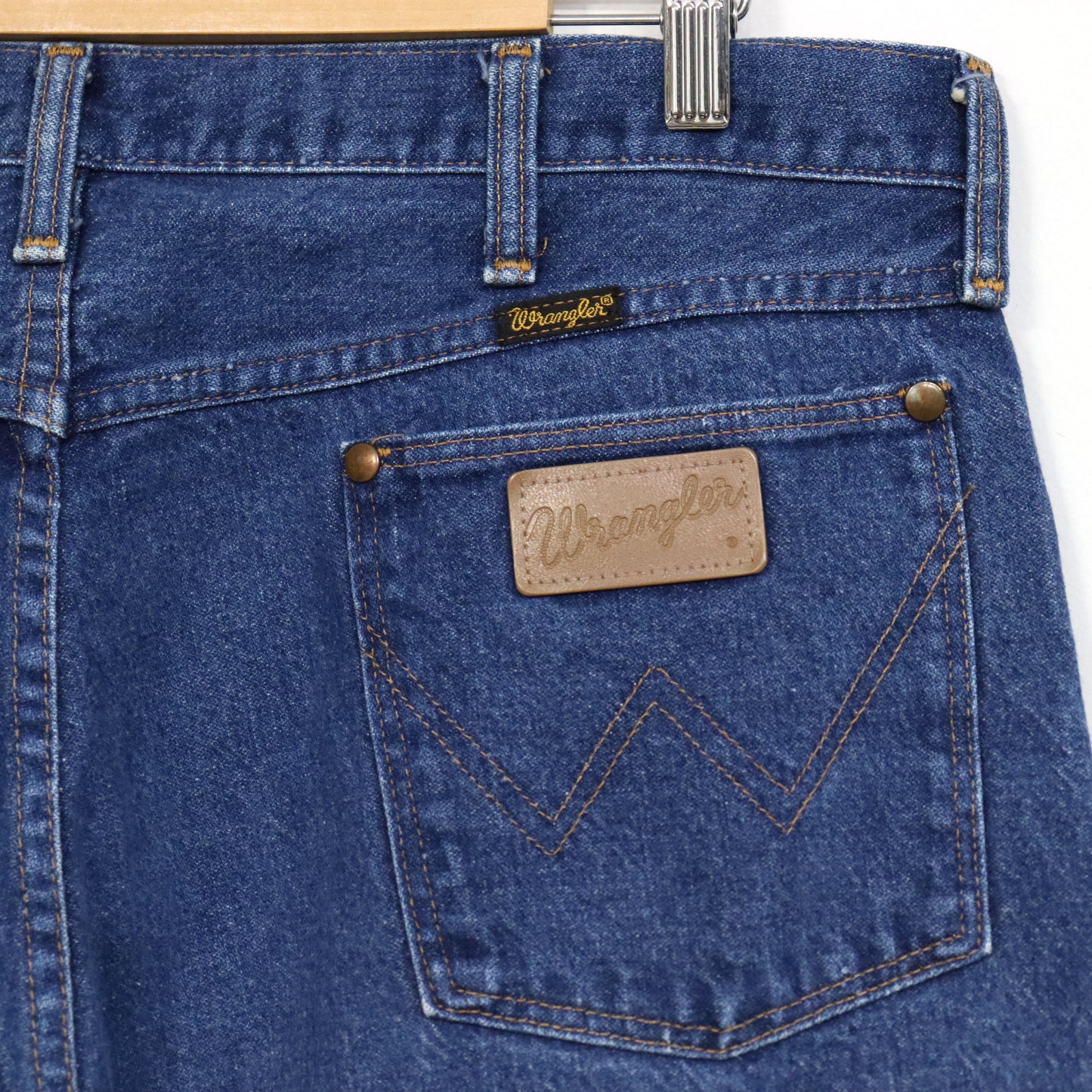 used : (Wrangler) 13MWZ Original Blue Denim Jeans / W40L30 #1
