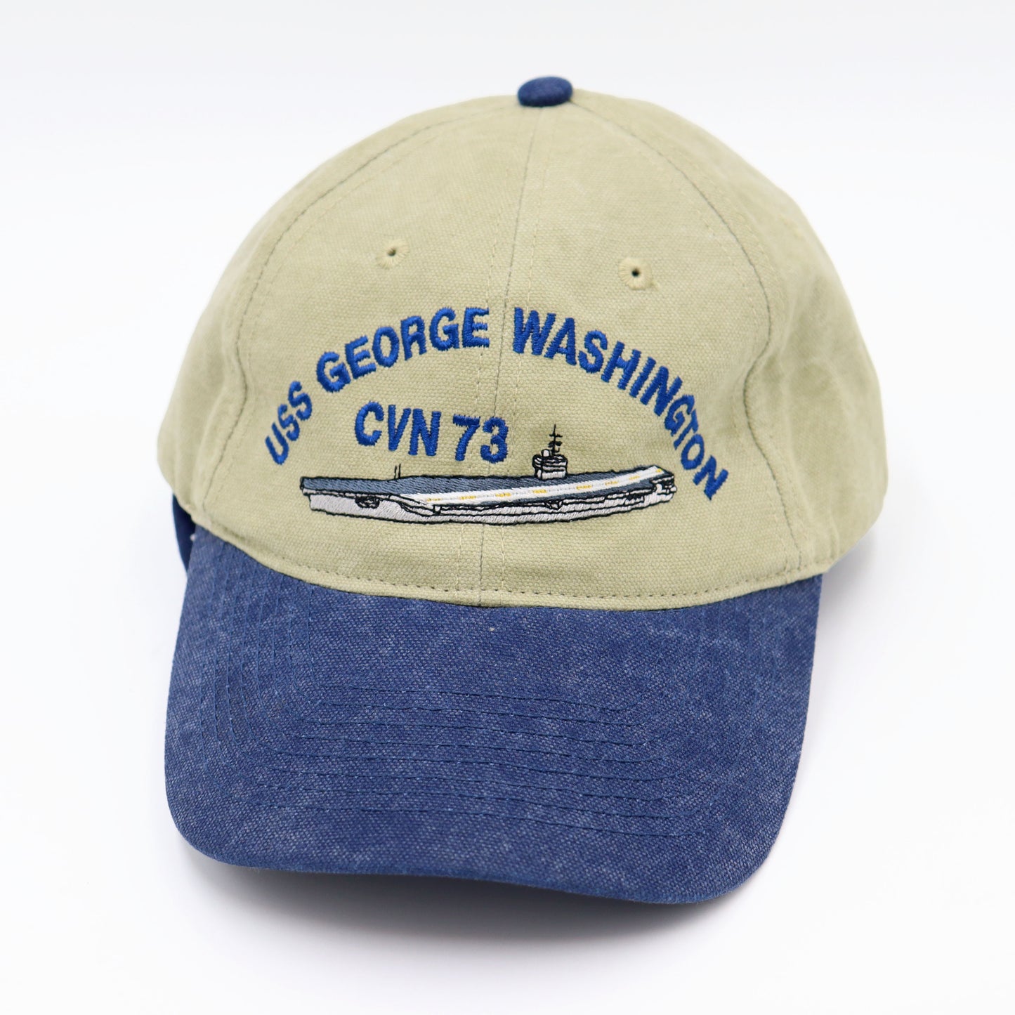 used : USS George washington CVN73 Cap 1990s (F)