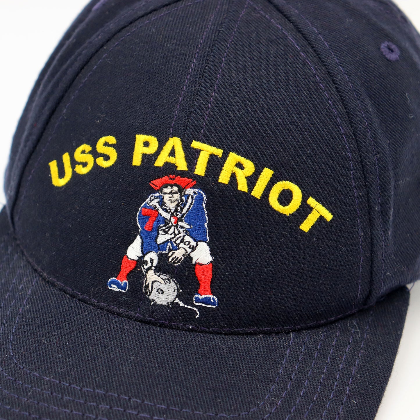 used : USS Patriot MCM-7 Cap 1990s (F)
