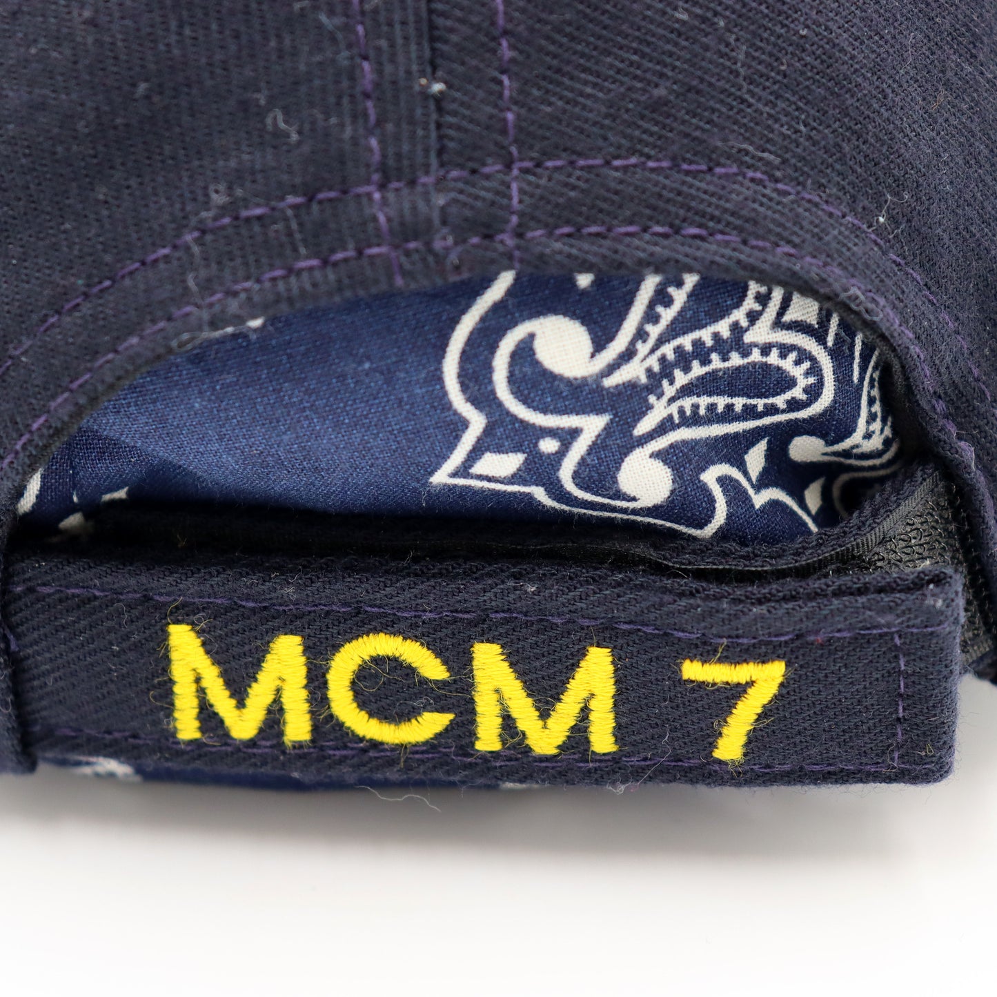 used : USS Patriot MCM-7 Cap 1990s (F)