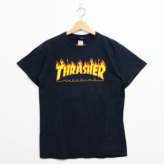 used : THRASHER Fire Logo Tee
