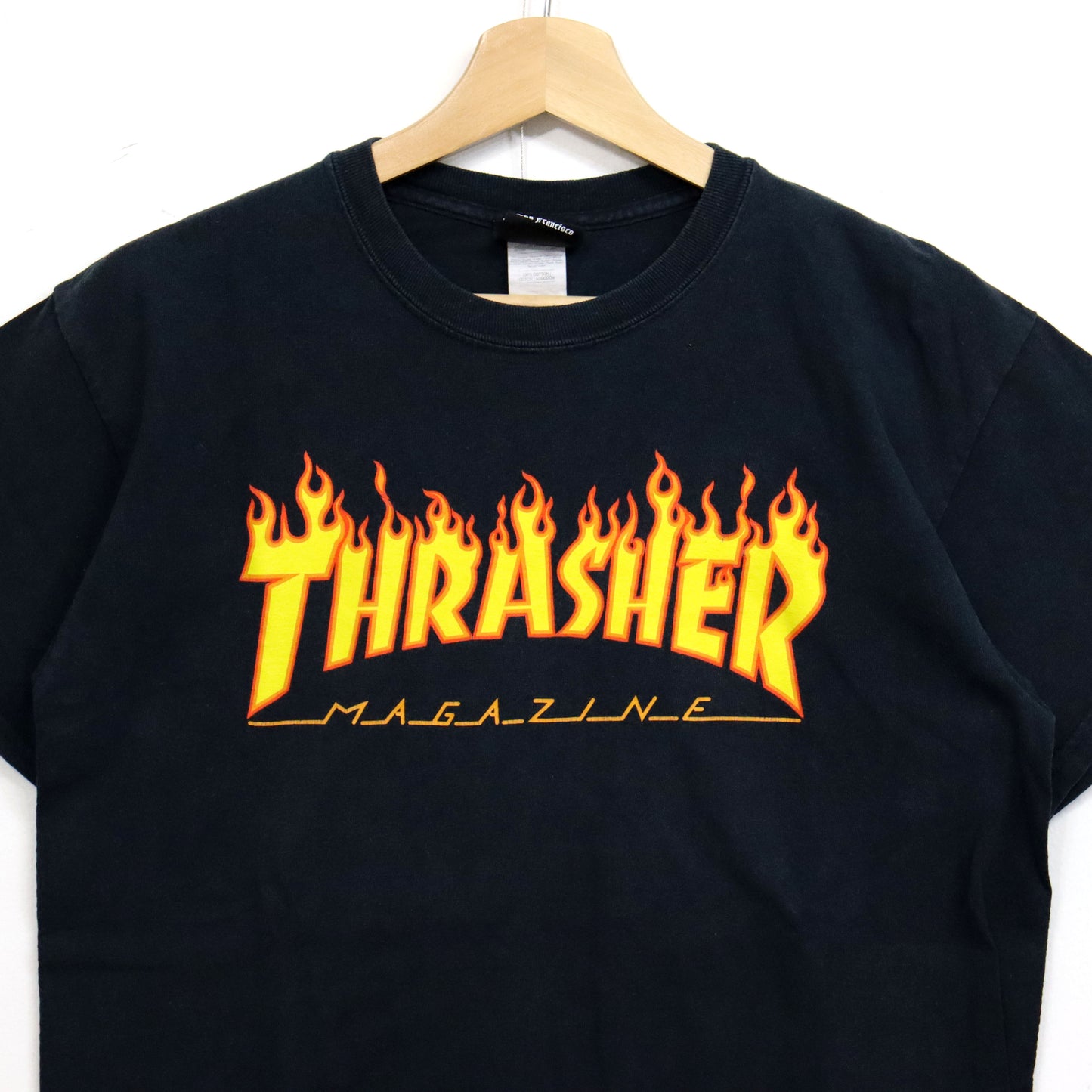 Used: THRASHER Fire Logo Tee