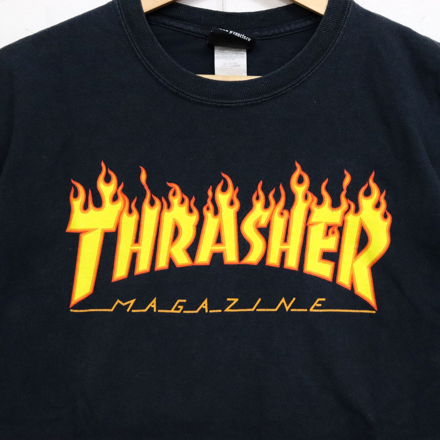 Used: THRASHER Fire Logo Tee