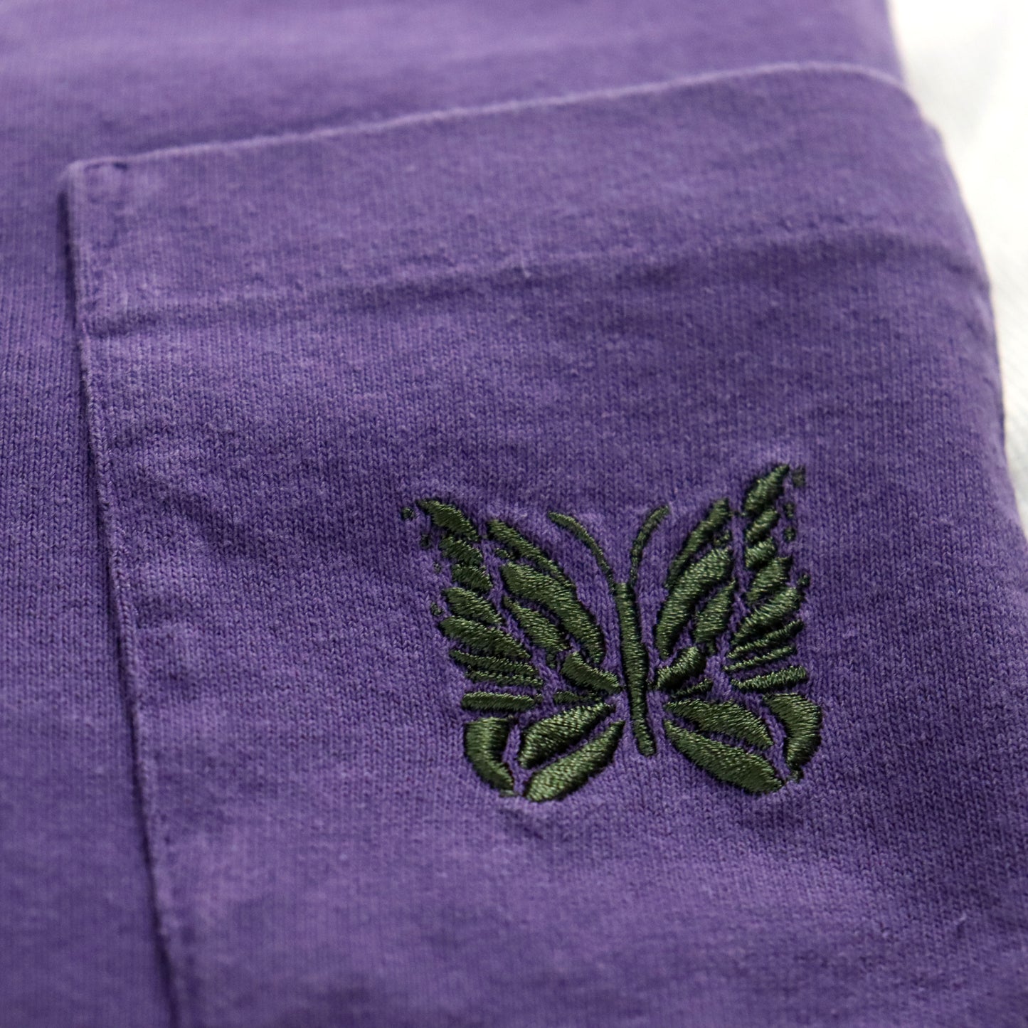 Needles : L/S Pocket Tee - Cotton Jersey