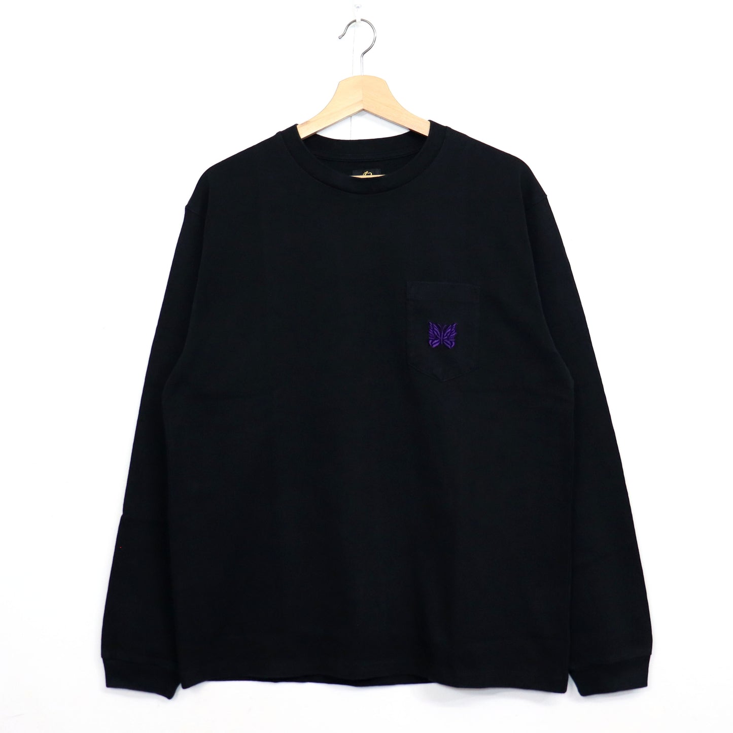 Needles : L/S Pocket Tee - Cotton Jersey