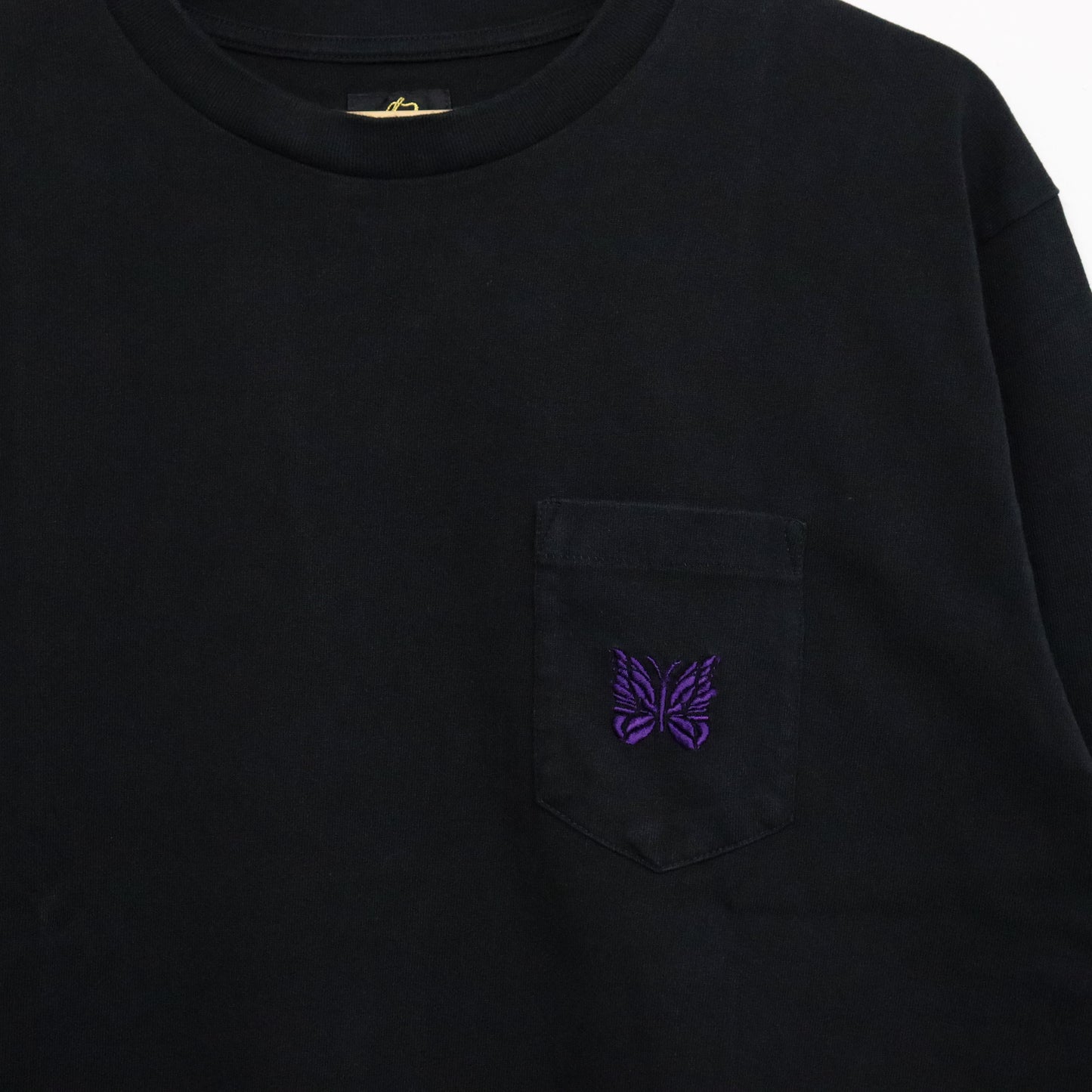 Needles : L/S Pocket Tee - Cotton Jersey