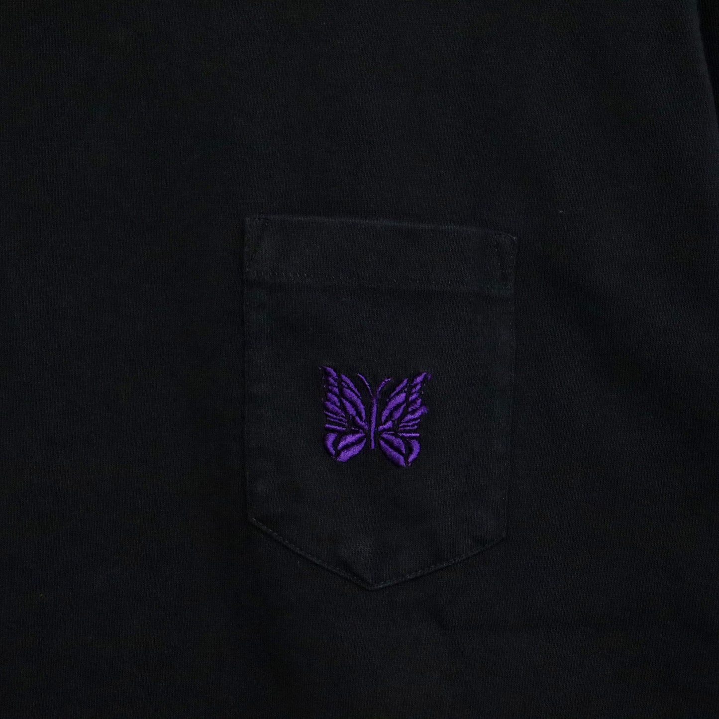 Needles : L/S Pocket Tee - Cotton Jersey