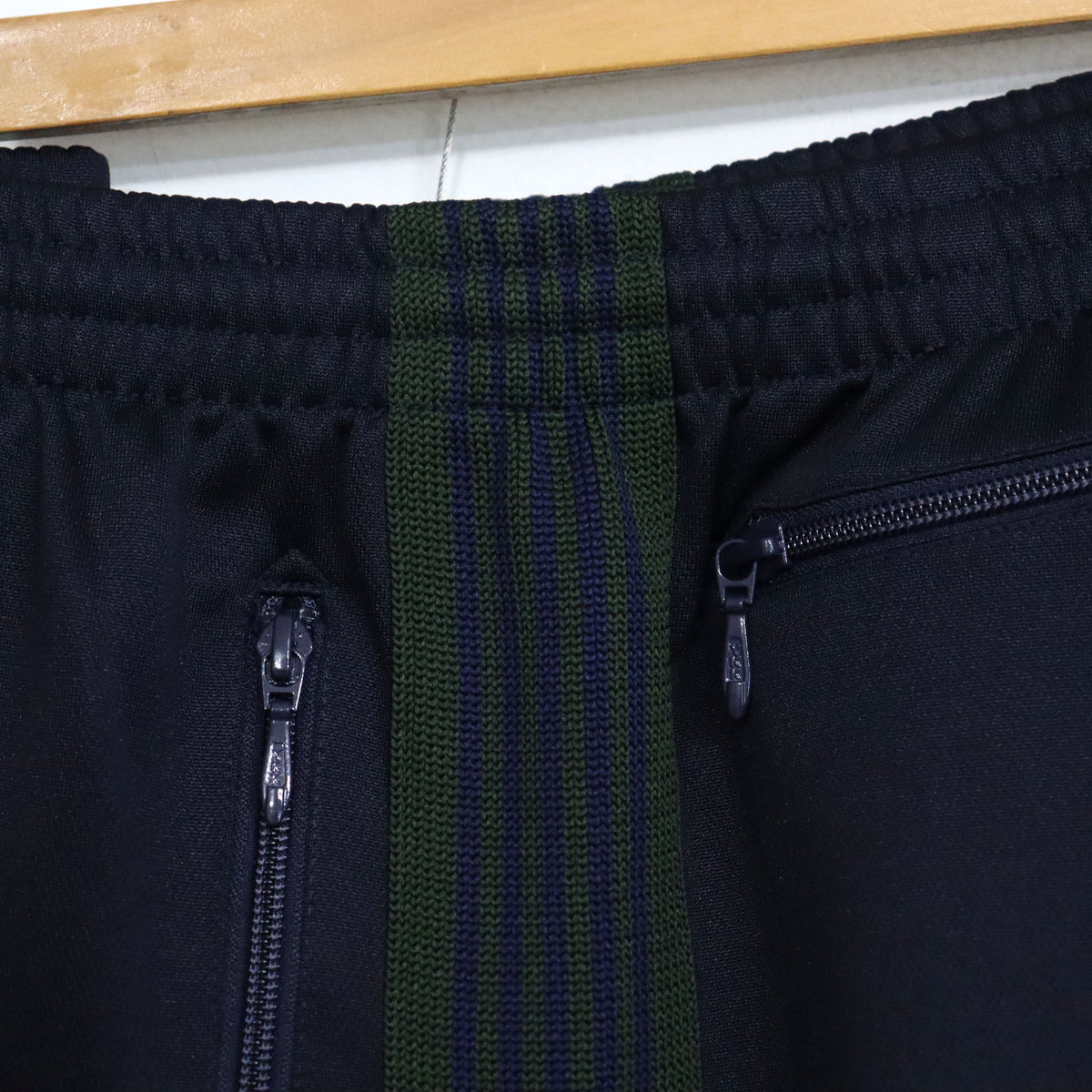 Needles : H.D. Track Pant - Poly Smooth 【NAVY×GREN】