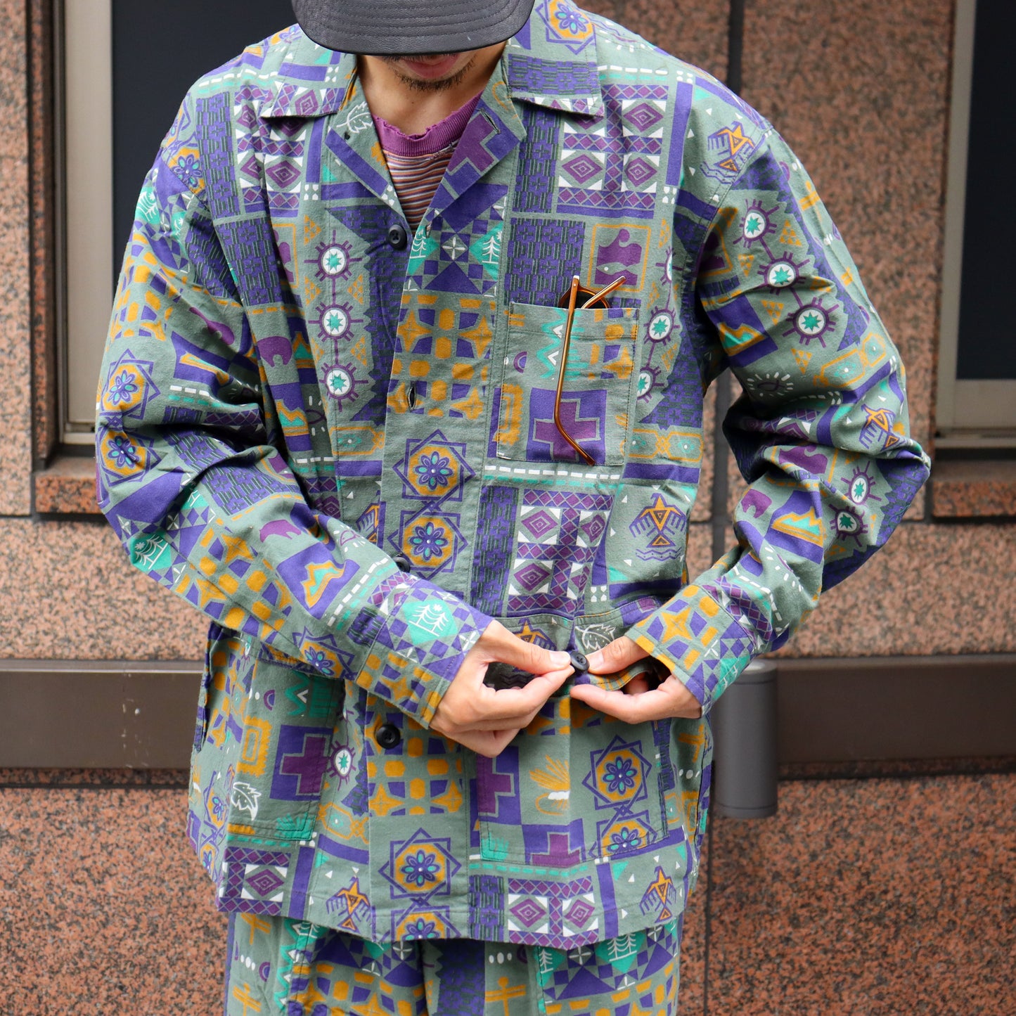 South2 West8 : Hunting Shirt - Flannel Cloth / Print