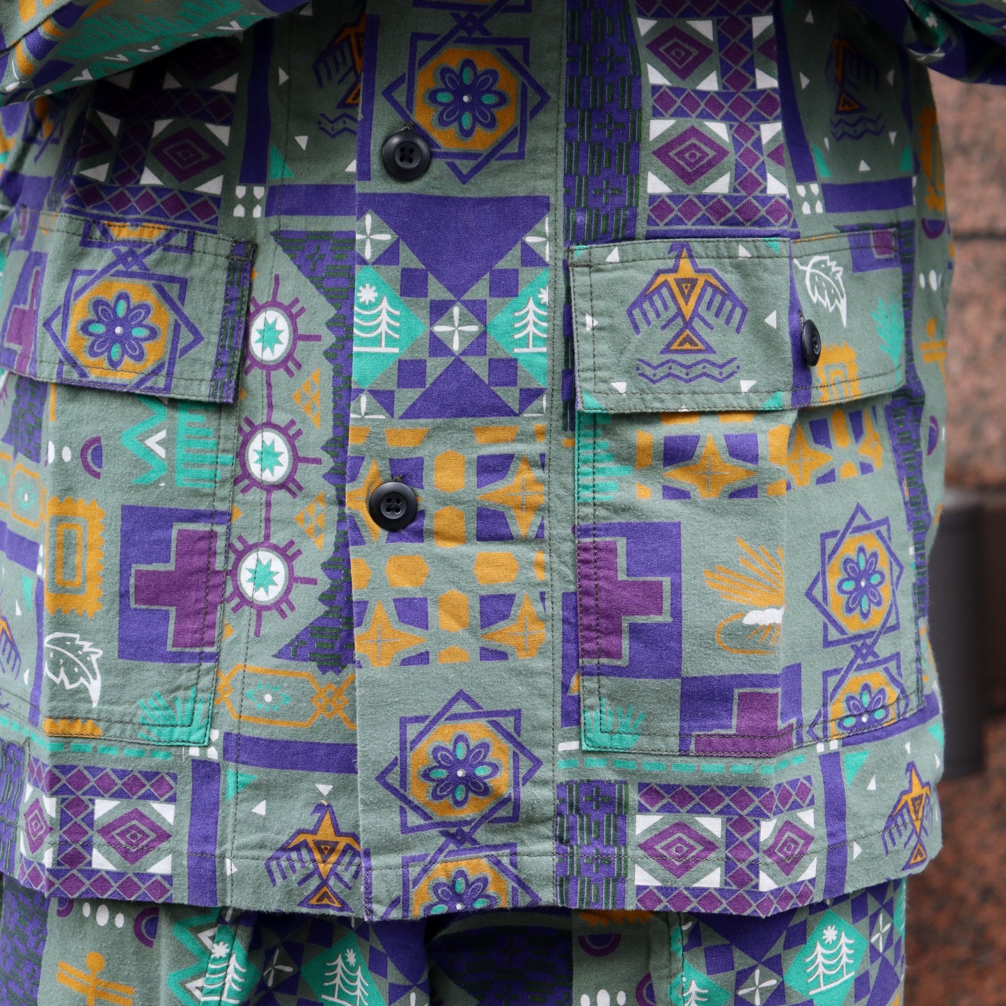 South2 West8 : Hunting Shirt - Flannel Cloth / Print