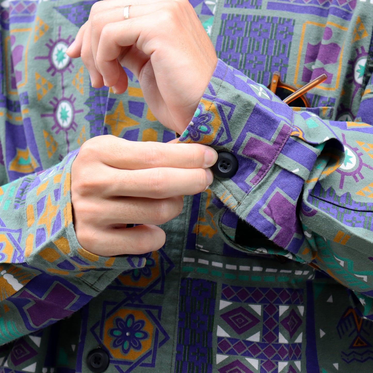 South2 West8 : Hunting Shirt - Flannel Cloth / Print