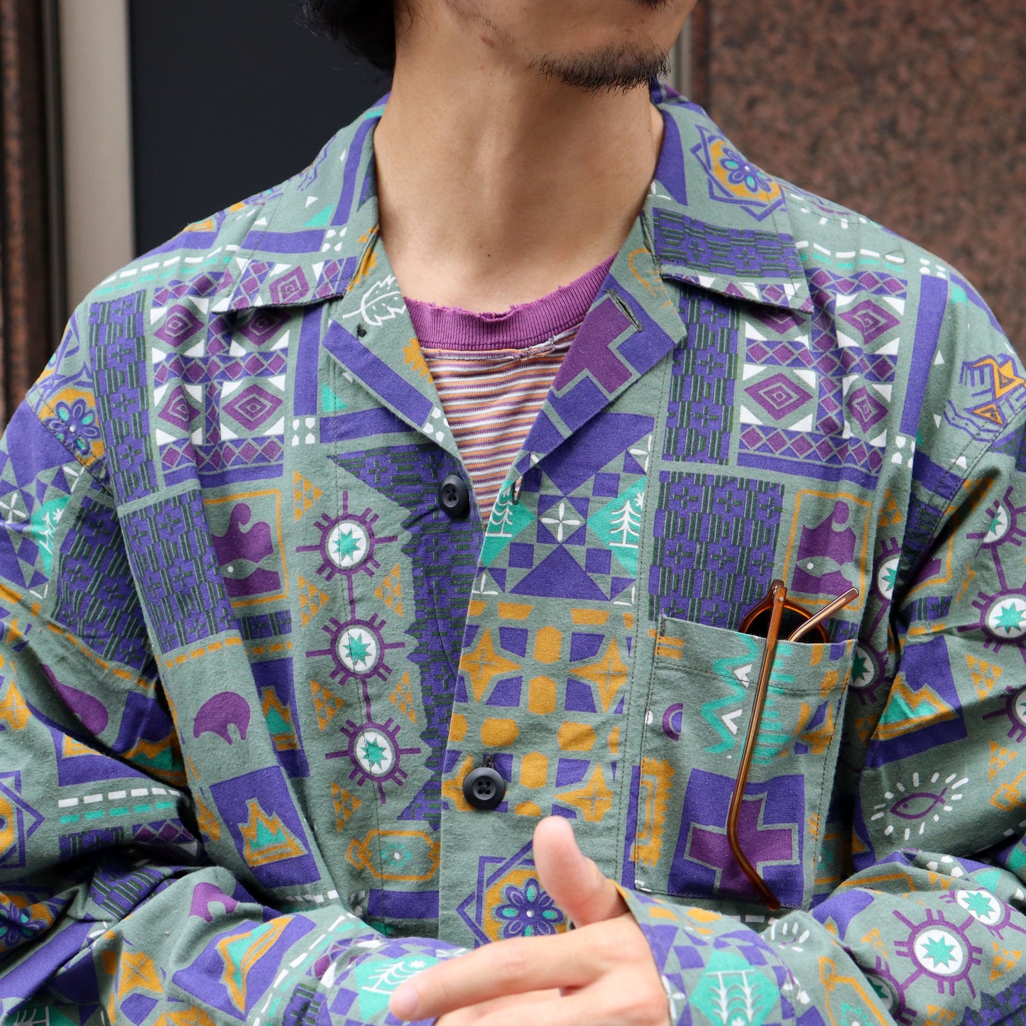 South2 West8 : Hunting Shirt - Flannel Cloth / Print
