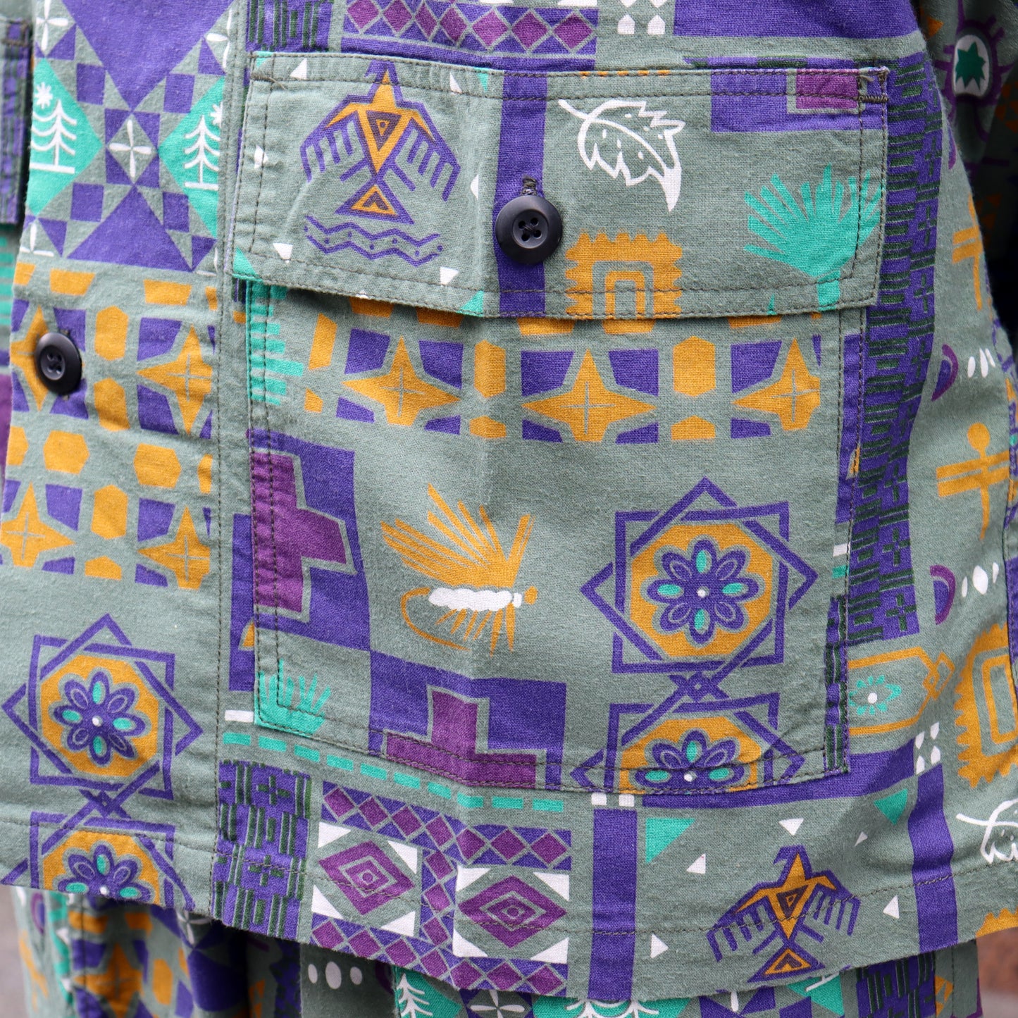 South2 West8 : Hunting Shirt - Flannel Cloth / Print
