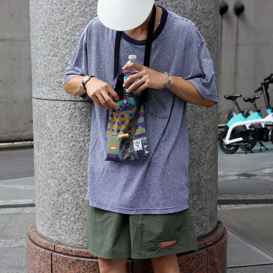 South2 West8 : String Bag - Flannel Cloth / Printed