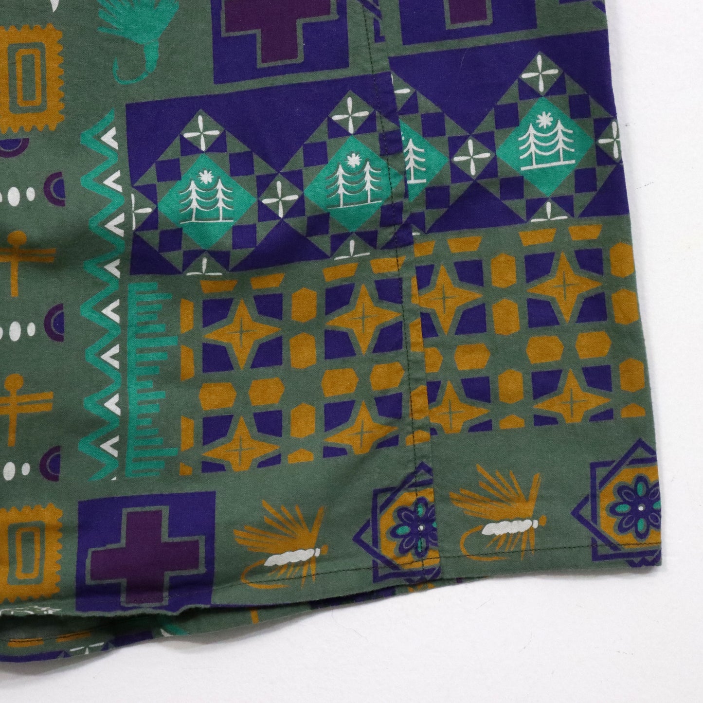 South2 West8 : Army String Skirt - Flannel / Print