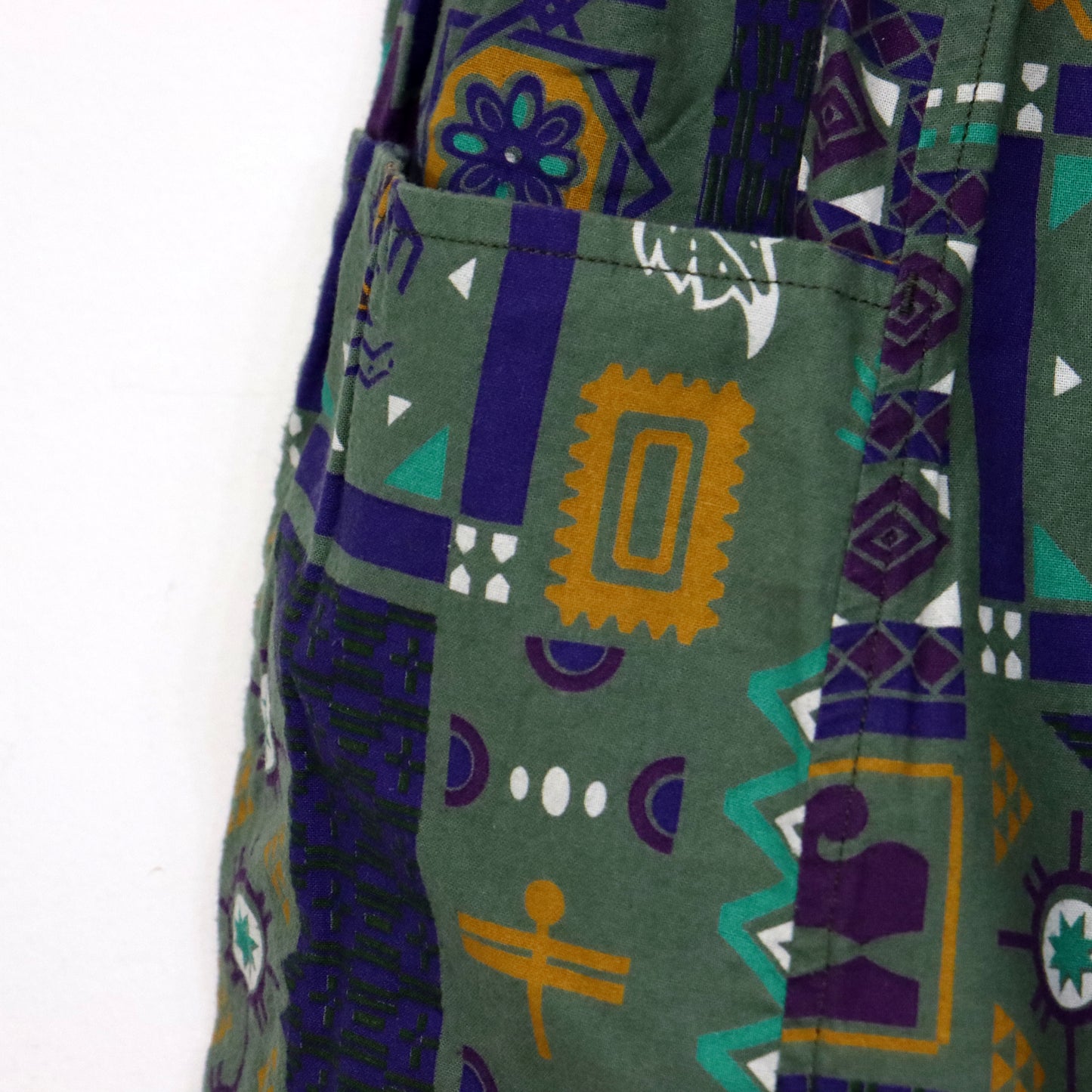 South2 West8 : Army String Skirt - Flannel / Print